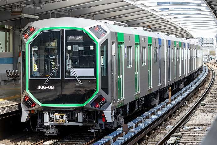 大阪メトロ中央線の新形式400系・写真：森田 宏
