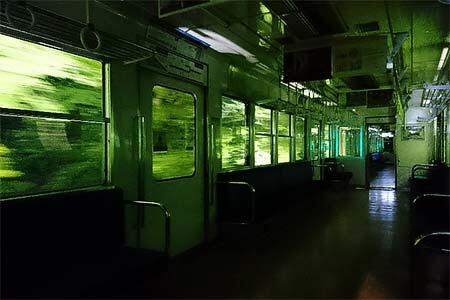 叡電，「新緑のライトアップ特別列車」の参加者募集