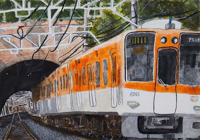 7月25日〜9月7日 「ぼくとわたしの阪神電車」絵画募集｜鉄道イベント