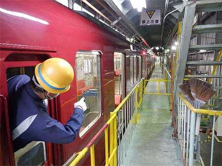 「養老鉄道バックヤードツアー」開催