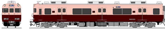 西尾市制70周年記念で名鉄6000系による復刻塗装列車を運転