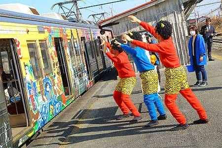 秩父鉄道「節分豆まきトレイン」運転