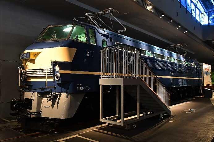 鉄道博物館でEF66 11号機の運転室を公開