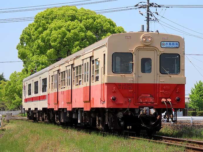 水島臨海鉄道,年末年始に車両スタンプの設置とキハ30形+キハ38形の特別運転を実施