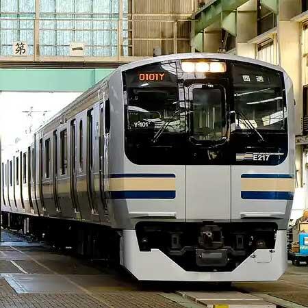 E217系リバイバルカラー車両