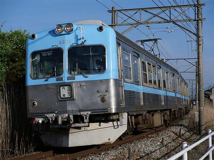 北陸鉄道,「浅野川線8801編成引退記念ツアー」:引退する8801+8811号