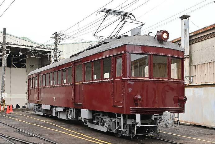 神戸電鉄 鈴蘭台車庫で「デ101お披露目会 ～90年前の勇姿を、ふたたび～」開催