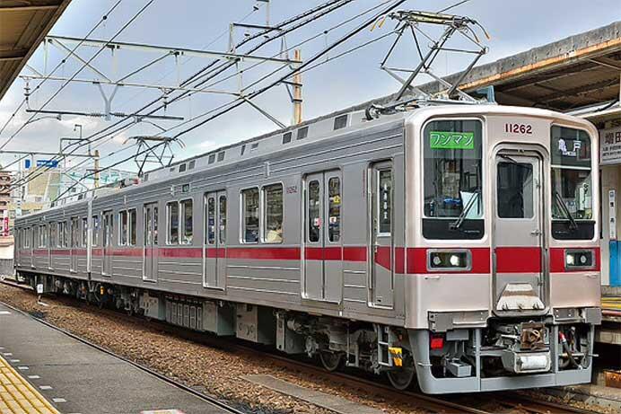 東武大師線，年始の増発運転を実施