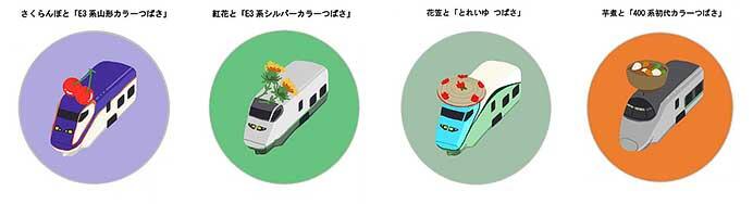 JR東日本『山形新幹線「つばさ」缶バッジコレクション』発売