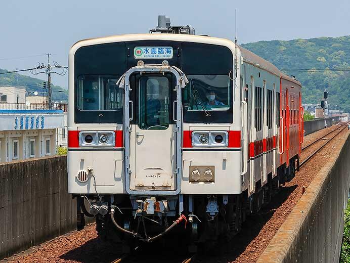水島臨海鉄道で日中の定期列車を旧国鉄車両が代走