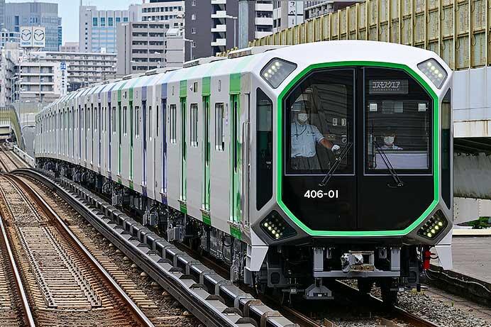 大阪市高速電気軌道400系が営業運転を開始