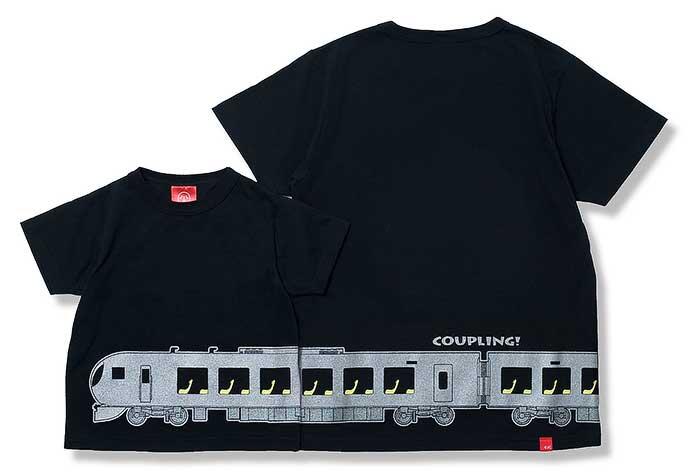 西武特急「ラビュー」をモチーフにしたOJICOの新作Tシャツ「カップリングラビュー」発売