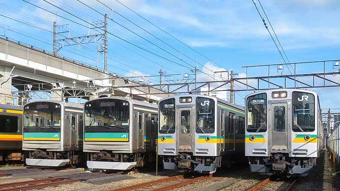 「南武支線205系＆E127系大大大大集合撮影会！ in 鎌倉車両センター中原支所」開催