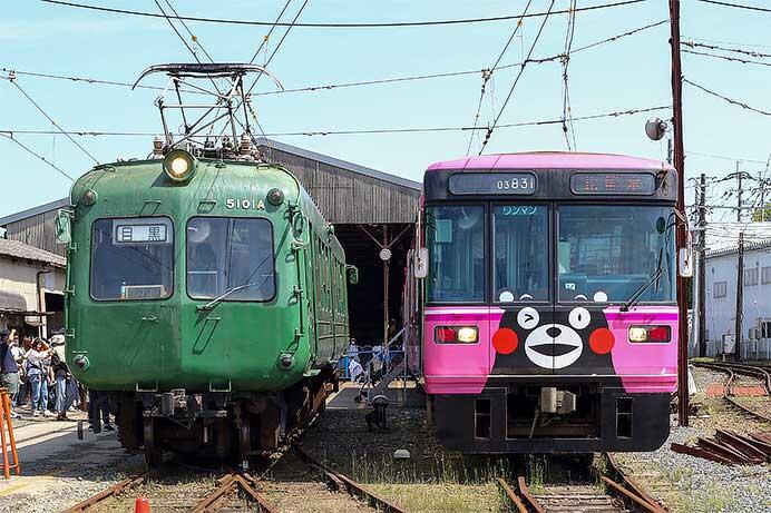 熊本電鉄で「電鉄電車GWイベント」開催