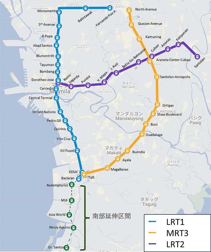 住友商事が出資するフィリピン・マニラの「LRT1号線事業」に阪急電鉄・JICAが参画へ