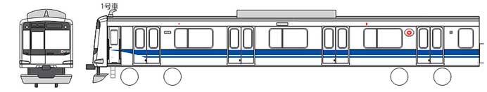 東急，新幹線デザインのラッピングトレイン第2弾を5月14日から運転開始