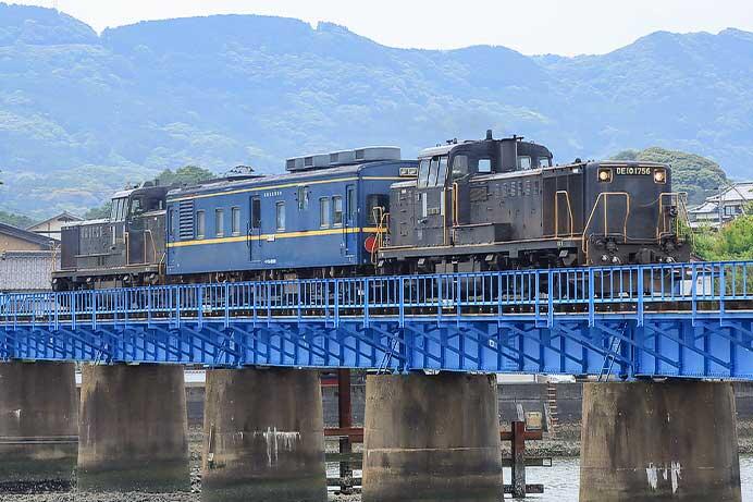 松浦鉄道でマヤ34 2009による検測