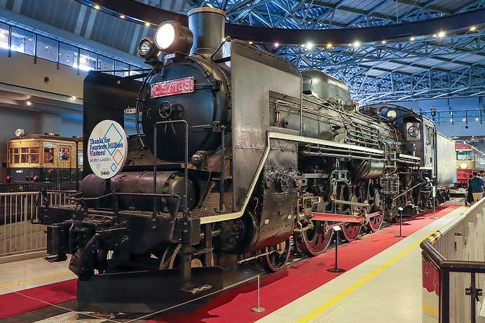 鉄道博物館の来館者数が1400万人に