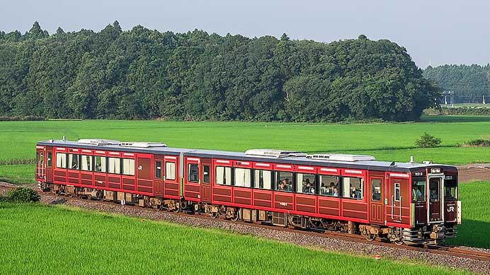 水郡線で団体臨時列車「懐かしの水郡 110系号」運転