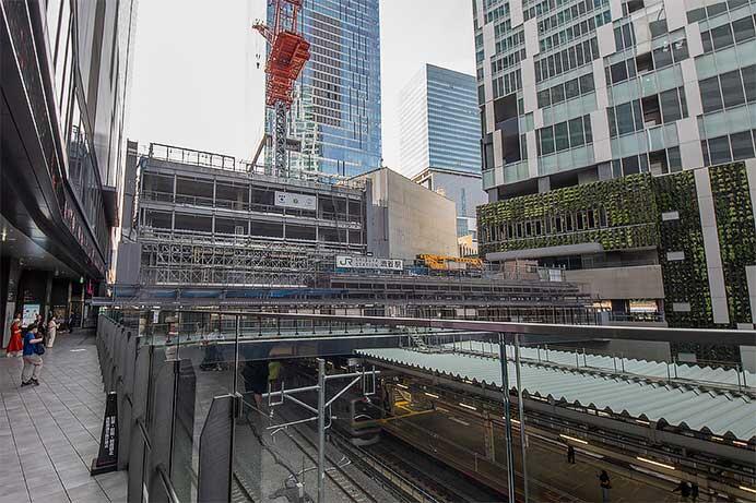 渋谷駅新南改札が移転される