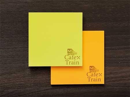 「Cafe Trainふせん」