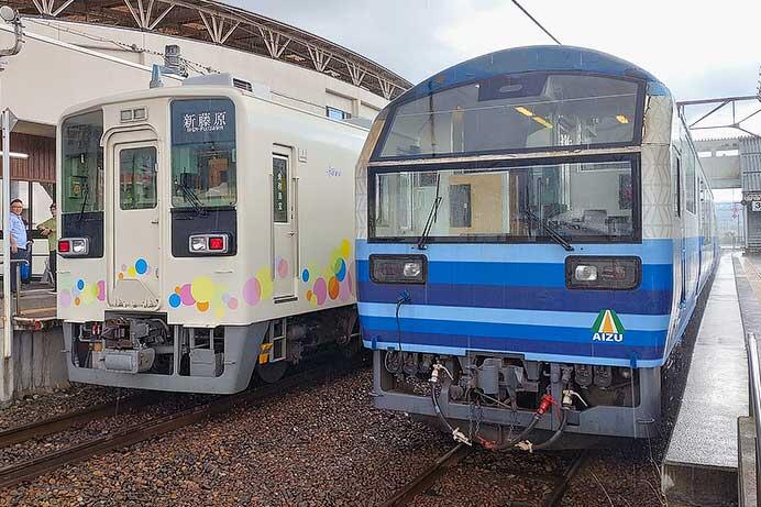 野岩鉄道で東武634型「スカイツリートレイン」を使用した普通列車が運転される