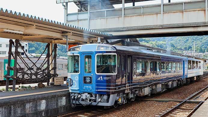 「藍よしのがわトロッコ」が夏季運転を再開