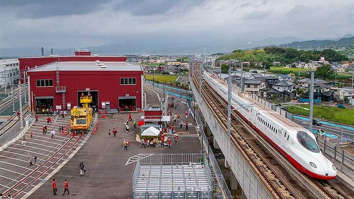 「新幹線フェスタin大村車両基地」開催