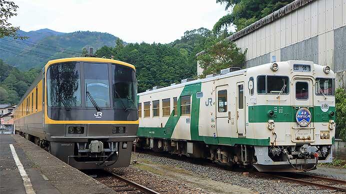 キヤ141系G1編成が錦川鉄道などを検測