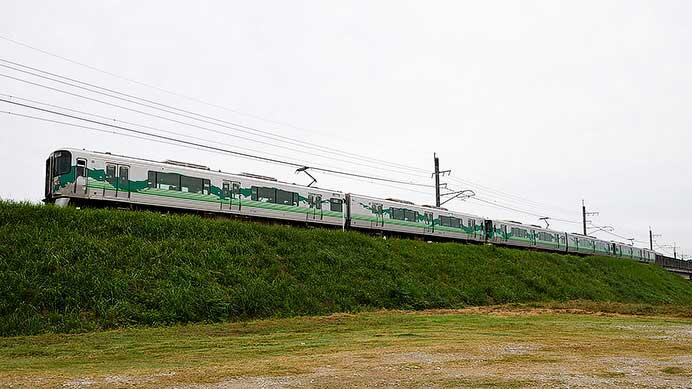 愛知環状鉄道で「初めての緑カラー6両編成 乗車体験＆撮影会」開催