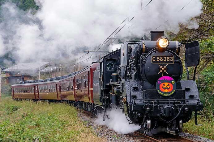 秩父鉄道で「SLハロウィンエクスプレス」運転