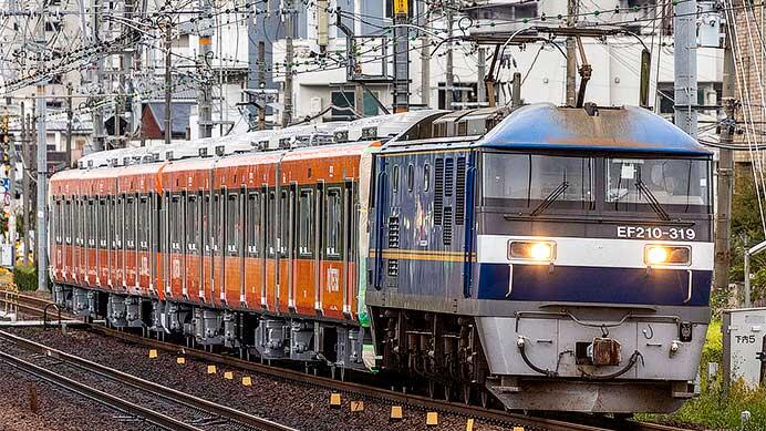 伊予鉄道7000系が甲種輸送される