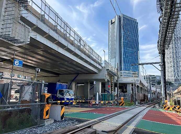 東武，とうきょうスカイツリー駅付近の下り線を3月2日から高架線に切替えへ