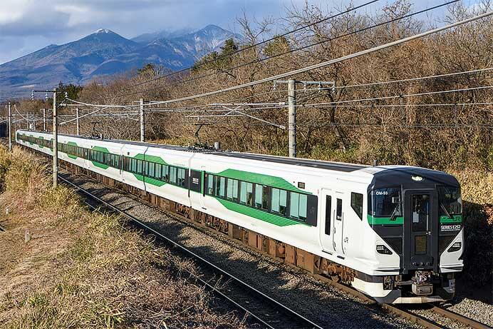 臨時特急“あずさ74号・76号”，E257系5000番台で運転