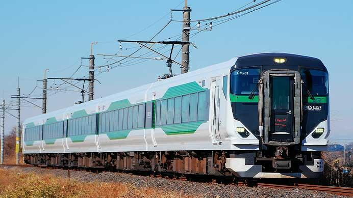 臨時特急“開運成田山初詣武蔵野号”運転