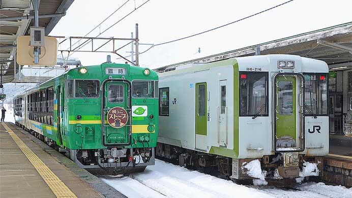 磐越西線で“風っこストーブ喜多方号”運転