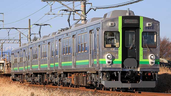 7700系TQ12編成が機器更新を終えて運用に復帰