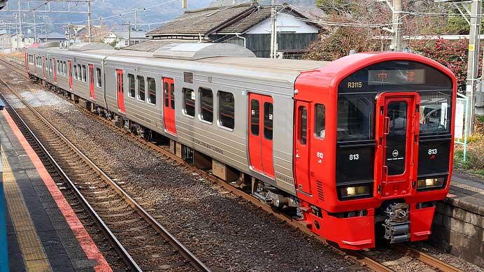 813系Rm3115編成が大分地区へ