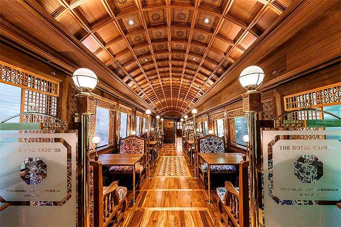 東急・JR東海，「THE ROYAL EXPRESS〜SHIZUOKA・FUJI CRUISE TRAIN〜」2025年春の旅行プランを発売