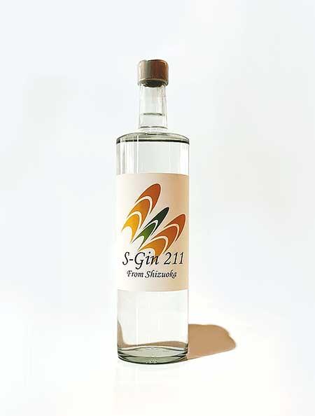 オリジナルラベルのオリジナルクラフトジン「S-Gin 211」