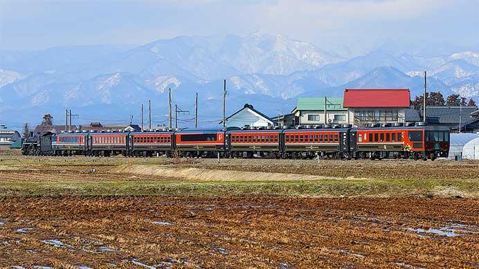 磐越西線で“SLばんえつ物語”の試運転