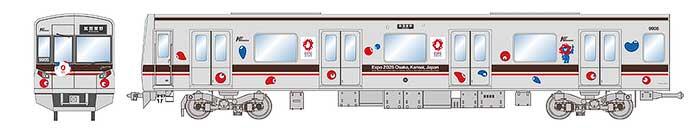 北大阪急行，「万博ラッピング列車」を3月24日から運転へ