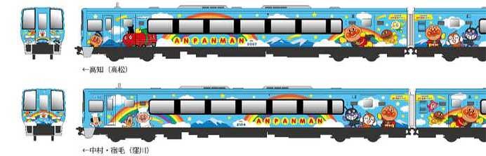 JR四国，アンパンマン列車25周年記念事業を実施