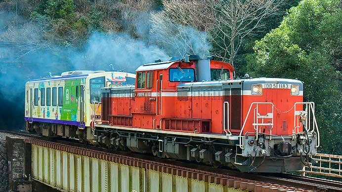 キハ120 15「お茶の京都トレイン」が京都鉄道博物館へ｜鉄道
