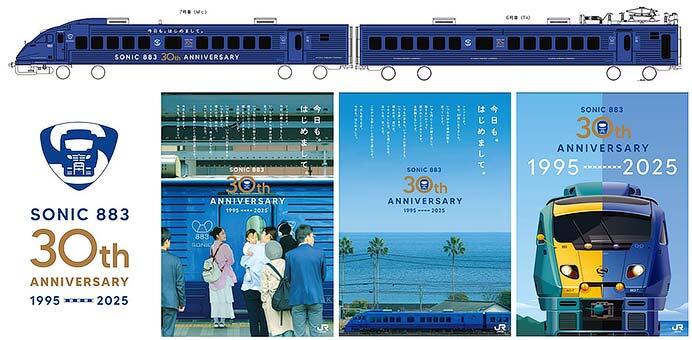 JR九州,特急ソニック30周年企画を実施