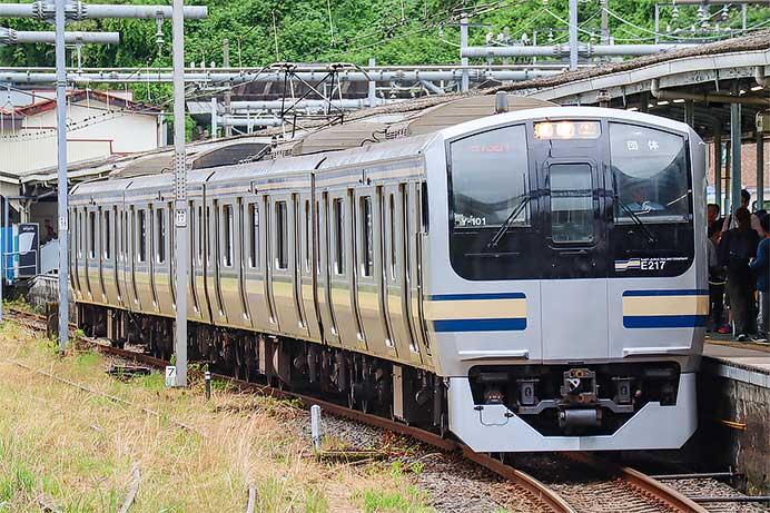 「E217系撮影会とY101編成で巡る横須賀線ツアー」開催