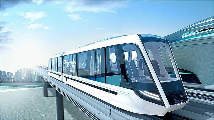 三菱重工業,次世代新交通システムの新ブランド「Prismo」を開発