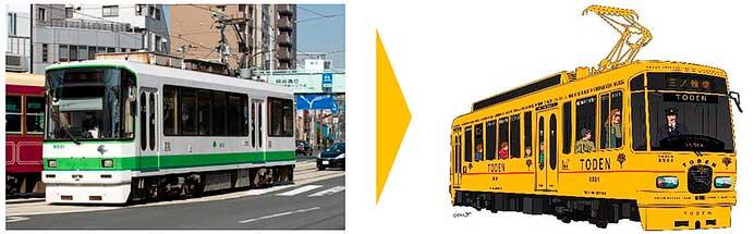 都電荒川線(東京さくらトラム)8500形1両をリニューアル