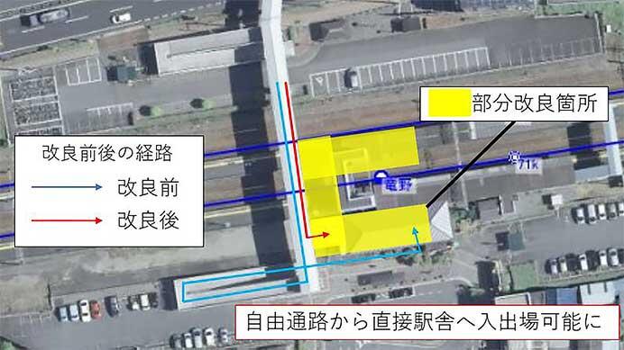 たつの市・JR西日本,山陽本線 竜野駅の新駅舎の供用を5月31日から開始