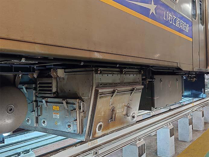 IGRいわて銀河鉄道,IGR7000系に線路設備モニタリング装置を導入